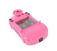 MagiDeal Steering Wheel Car Toy Learning with Sound Light Interactive Driving Wheel Driving Car Game Simulation for Kids, Pink