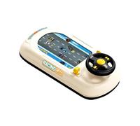 MagiDeal Steering Wheel Toy Simulation Learning Toys Sounding Toy Development Adventure Driving Car Game Educational for Children Boys, white