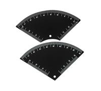 MagiDeal Stencil Microblading Ruler,Eyebrow Ruler,Reusable Mapping Tool,Eyebrow Template Stencil Kit for Women,Older Women