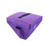 MagiDeal Storage Pyramid Bag Meditation Bowl Storage Organizer Instrument Case Textile Construction Carry Handle Suitable for Home On the Go, Array, Purple, 12 Inch