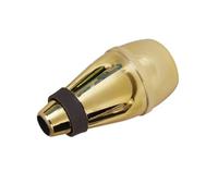 MagiDeal Straight Trumpet Mute BB Trumpet Practice Mute Professional Replacement for Beginners, Stage, Practicing Purpose Music Lovers, Gold