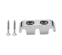 MagiDeal String Tree Retainer with Screws Metal Hardware Professional Guide Groove String Guide for Bass Classical Guitar Accessories, 2.45CM
