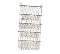 MagiDeal Stuffed Animal Toy Net Hammock Toy Storage Display Holder Birthday Gift Wall Hanging Organizer for Bath Toys Over Door, Beige
