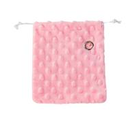 MagiDeal Sugar Glider Bonding Pouch Carrier,Small Pet Accessory,Soft Drawstring for Rats Hedgehog Sugar Glider Small Pets and Animals, pink