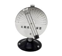 MagiDeal Sun Height Measuring Instrument Teaching Demonstration Classroom Use Educational Tool Study Solar Angle Measurement Device, Metal