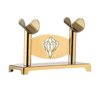 MagiDeal Tabletop Microphone Stand with Tray Base for Storage And Utility, Golden