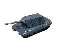 MagiDeal Tank Model German Maus Model Collectible Display Model Miniature Model Solid Alloy Feel With Rotating Turret And Angle Adjustable Barrel Suitable for, E100-Maus Turret