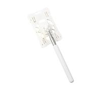 MagiDeal Telescopic Rod Card Holder Reacher Car Parking Contactless Payment Rod Practical for Fee Paying Lightweight Grabber Tool, White