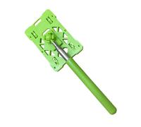MagiDeal Telescopic Rod Card Holder Reacher, Portable Convenient Ergonomic Handle, Vehicle Parking Fee Paying Toll Swiping Pole, Green