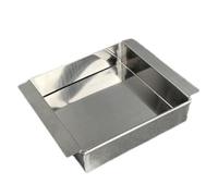 MagiDeal Tofu Container Tofu Press Maker Form Stainless Steel Cover for and Sett Smooth Texture Suitable for Home Cooks Vegetarian Dishes Kitchen