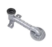 MagiDeal Toilet Displacer Offset Adapter Pipe Fitting Connector PVC Construction with No Structural Changes Needed for Repositioning Suitable for Renovation, 450MM, Toto