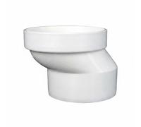 MagiDeal Toilet Displacer Offset Flange Connector Adapter Coupling with Stable Connection and Easy Adhesion for Reliable Washroom Drainage Suitable for Home