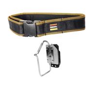 MagiDeal Tool Belt Clip Work Belt Hook, Portable Tape Holder Tool Hanger for Electricians Plumbers Repairmen Woodworker