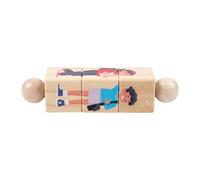 MagiDeal Toy Rotating Block Play Fine Skill Hand Eye Coordination Hand Grasping Puzzle Game for Children Kids, People