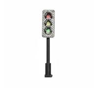 MagiDeal Traffic Display Miniature Traffic Light Model Diorama Stoplight Accessory Resin Piece With Scale Accuracy Suitable for model railroads architectural layouts sand tables photography sets