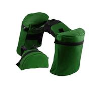 MagiDeal Trail Riding Saddle Bags Saddle Horn Bags Set Lightweight Stylish Outdoor Gift Equestrian Sports Horn Bag Pommel Pocket Combo, Green
