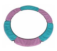MagiDeal Trampoline Edge Replacement Cover with 1cm Padding Oxford Cloth Surface Suitable for Kids Outdoor, Pink Green, 1.2M
