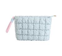 MagiDeal Travel Makeup Bag Trendy Cosmetic Pouch for Eyebrow Pencil Makeup Brush Lipstick, Blue