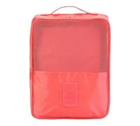 MagiDeal Travel Shoe Bag Organizer Durability Dustproof Practical with Handle Men Women Lightweight Storage Pouch Shoe Carrying Bag, Red