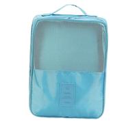 MagiDeal Travel Shoe Bag Organizer Durability Dustproof Practical with Handle Men Women Lightweight Storage Pouch Shoe Carrying Bag, Blue