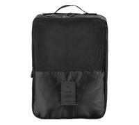 MagiDeal Travel Shoe Bag Organizer Durability Dustproof Practical with Handle Men Women Lightweight Storage Pouch Shoe Carrying Bag, Black