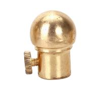 MagiDeal Tuning Fork Attachment Boot Removable Screw Design Multifunctional Compact Accessories for Meditation Professional, gold 2x3x1.4cm