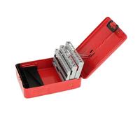 MagiDeal Twist Drill Bit Case Storage Case Accessory Empty Conveneint Sturdy Metal Drill Bit Index Box Drill Bit Dispenser Organizer, 60 Slots