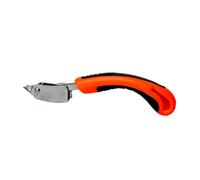 MagiDeal Upholstery Staple Remover Multitool Bent Lever Design Practical Heavy Duty Strength Staple Puller Nail Remover for Wooden Box, Black Orange