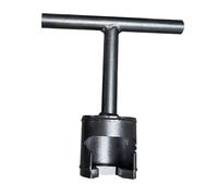 MagiDeal Valve Wrench Spanner Multifunctional Anti Slip Handle Replace Parts Professional Sturdy Effortlessly Labor Saving Hands Tool