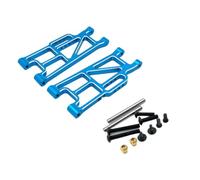 MagiDeal Vehicle Arm Rear Lower Control Arms Links Upgrade Metal 6061 Aluminum Anodized suitable for 1/10 Meijiaxin, Blue Silver