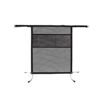 MagiDeal Vehicle Barrier Partition Net Automotive Divider Scratch-Resistant Polyester With Storage Pocket suitable for pet lovers family trips backseat organization 69x56cm