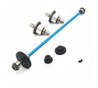 MagiDeal Vehicle Gearbox RC Transmission Assembly Gear Set Drive Shaft Differential Gear Kit Improved Handling Precision Bearings Suitable for, Sky Blue