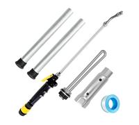 MagiDeal Vehicle Heater Repair Part RV Heater Service Kit Flush Anode Rod Thread Sealing Tape Curved Metal Nozzle Suitable for Motorhome Maintenance Campsite Servicing Home Garage use