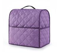 MagiDeal Waterproof Blender Cover Stand Mixer Appliance Protector Dust With Quilted And Accessory Pockets Suitable for kitchen countertops rental homes dorm kitchens home organization , Purple