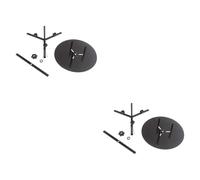 MagiDeal Wire Dispenser Cable Dispenser Adjustable Inner Diameter Stable Organization Tool Prevent Twisting Electrician Discharge Tray, 2 Tiers 36cm