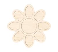 MagiDeal Wooden Sensory Tray Sensory Toy Early Educational Toy Motor Skill Sensory Activity Board for Kids Party Favors Birthday Gift, Flower