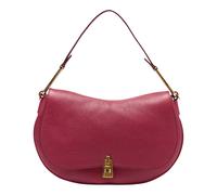 Red Leather Swivel Closure Handbag, female, Coccinelle, Handbags, Red, ONE SIZE, Bags ONE SIZE