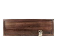MAGIGO 36 x 12 Inches Extra Long Rectangle Large Walnut Wood Ottoman Plank Serving Tray with Cutout Handles, Serve Tea, Coffee, or Cheese, Classic Wooden Charcuterie Board, Decorative Ottoman Tray