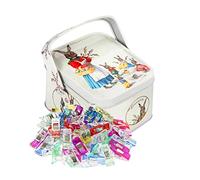 Magik Clips, Multicolored, 100 Pack- Sewing Clips for Quilting and Crafts with Decorative Tin
