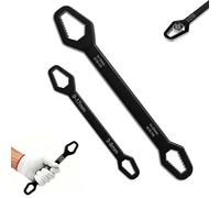 magimagi 2PCS Double End Wrench, 3-22mm Universal Spanner Sets, Multi-Size Torque Wrenches Tool, for Automotive Repair, Bike Maintenance, DIY Tool