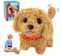 magimagi Robot Dog, My Realistic Robot Puppy, Interactive Plush Dog Toy, Walking, Barking, Tail Wagging, Thanksgiving Christmas Birthday Gifts for Kids Boys Girls