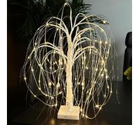 magimagi Willow Tree Lights, 192 LED Willow Branch Lights, 8 Modes Atmosphere Table Lamp, 20 Inch Ornaments for Christmas New Year Birthday Wedding Home Party Decor