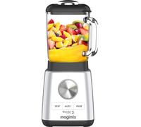 Magimix Blender Power 3 | Quiet Mark Approval | Metal/Glass | 1000W | 1.2L | Satin | 11641