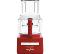 Magimix 4200XL Food Processor, 3L BPA-Free Bowl, Quiet and Powerful Motor, Multifunctional 6 in 1 Solution, Red [Amazon Exclusive]