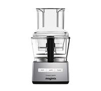 magimix Food Processor 2.6L - 3200XL - Ultra-Sharp Blades, Satin | 3 bowls included - small, medium & large + accessories, 2.6L, 650W motor, 30Y guarantee, QUIET MARK approved
