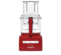 magimix Food processor 3.6 L - 5200XL Premium - Ultra-Sharp Blades, Red | 3 bowls included + accessories, Extra Press & 3 Discs, multifunctional 8-in-1, 1100W motor, 30Y guarantee, Quiet Mark