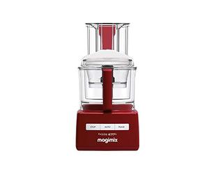 magimix Food Processor 3 L - 4200XL - Ultra-Sharp Blades, Red | 3 bowls included - small, medium & large + accessories, 3.0L, 950W motor, 30Y guarantee, QUIET MARK approved