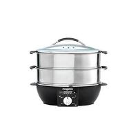 Magimix Multifunctional Food Steamer | 2 Tiers & Removeable Base | 12.2L Capacity | Stainless Steel, 11581