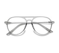 MAGIMODAC Large Reading Glasses Oversized Stylish Anti Blue Light Blocking Readers Glasses Frames Eyeglasses Eyewear for Ladies Men Women Grey 3.50