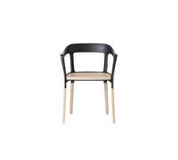 Magis Steelwood Dining Chair Natural/ Black